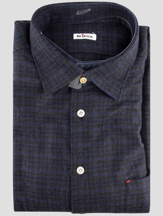 Kiton Multicolor Cashmere Shirt
