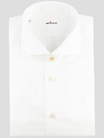 Kiton White Cotton Shirt