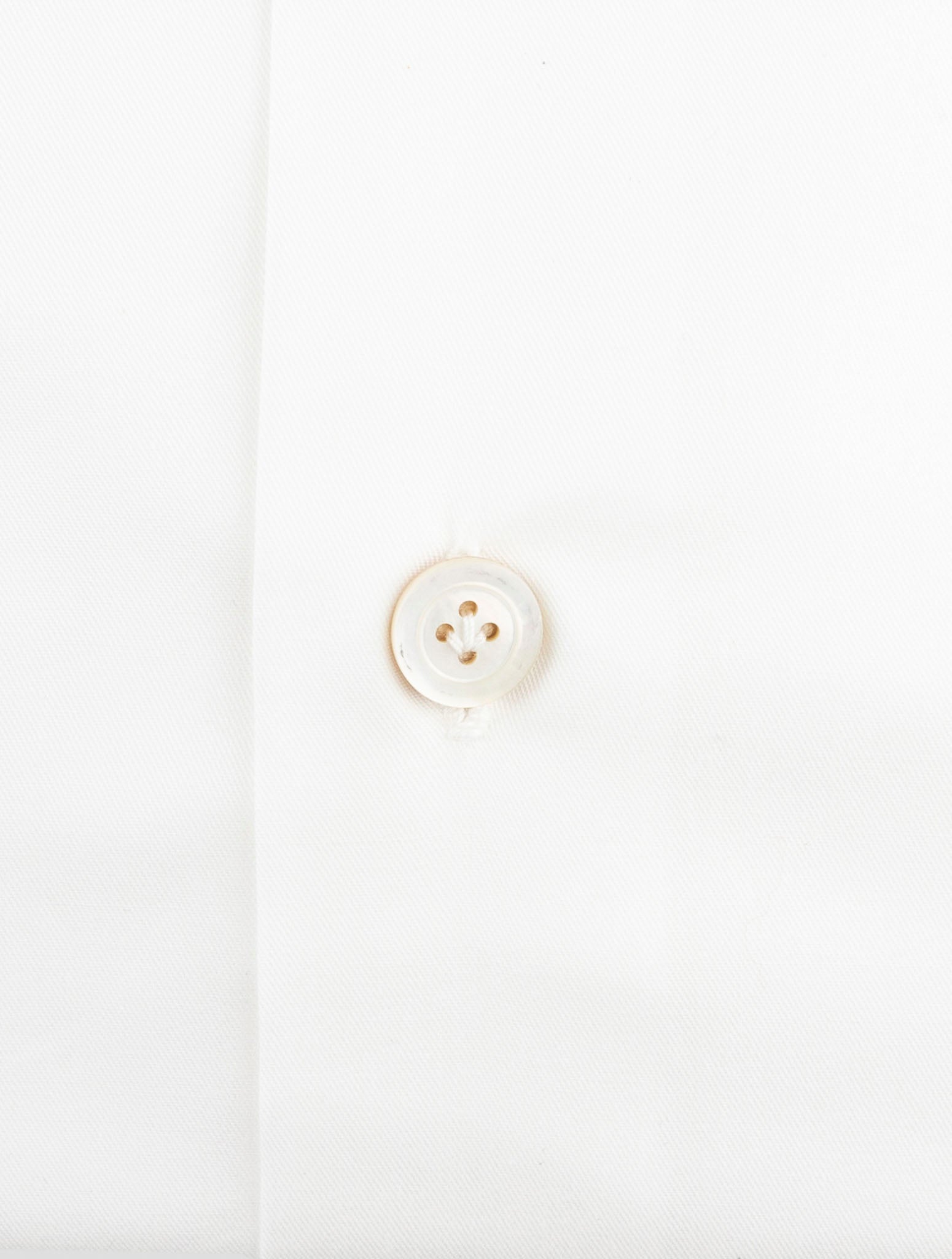 Kiton White Cotton Shirt