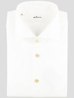 Kiton White Cotton Shirt