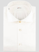 Kiton White Cotton Shirt