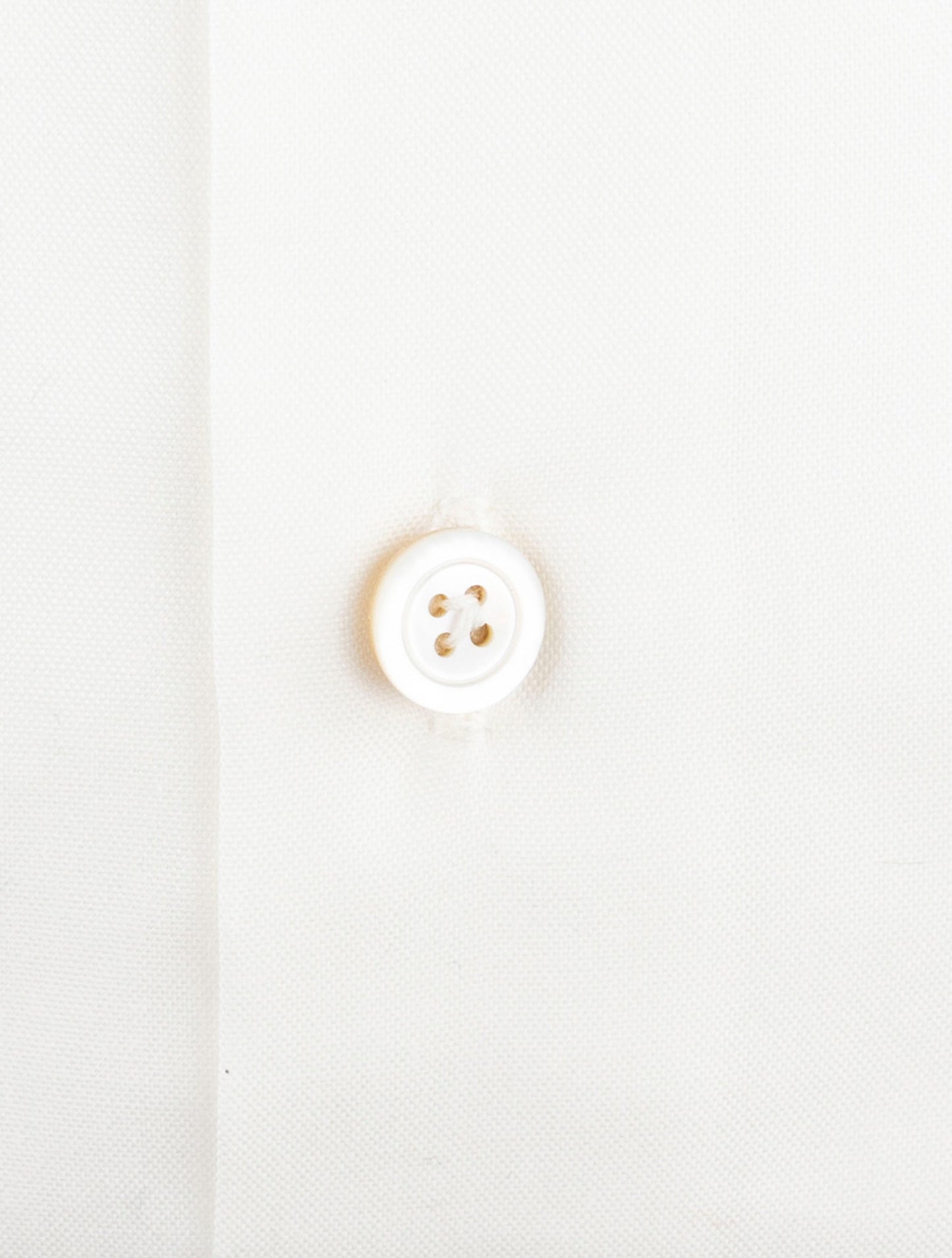 Kiton White Cotton Shirt