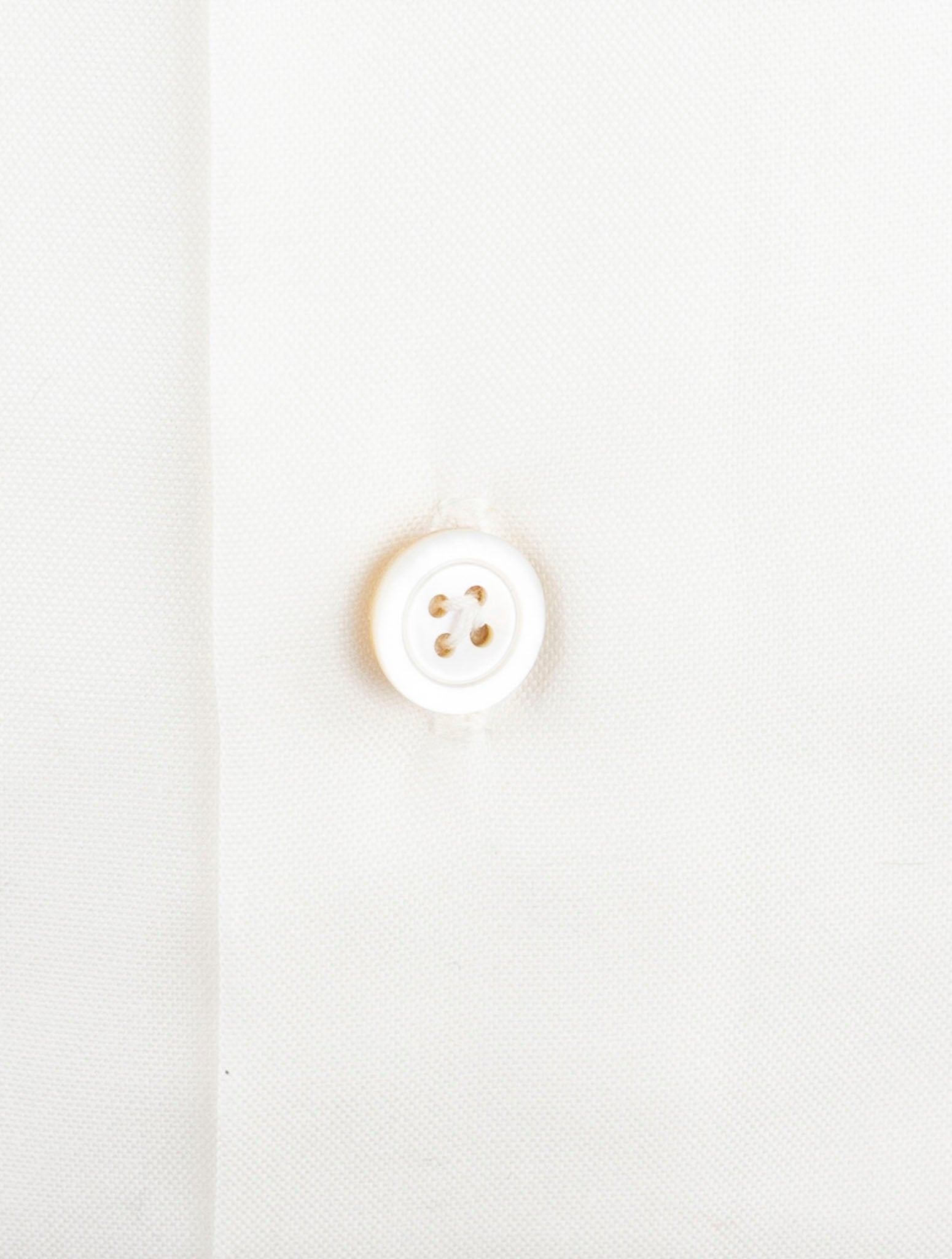 Kiton White Cotton Shirt