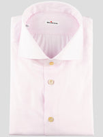 Kiton Pink Cotton Shirt