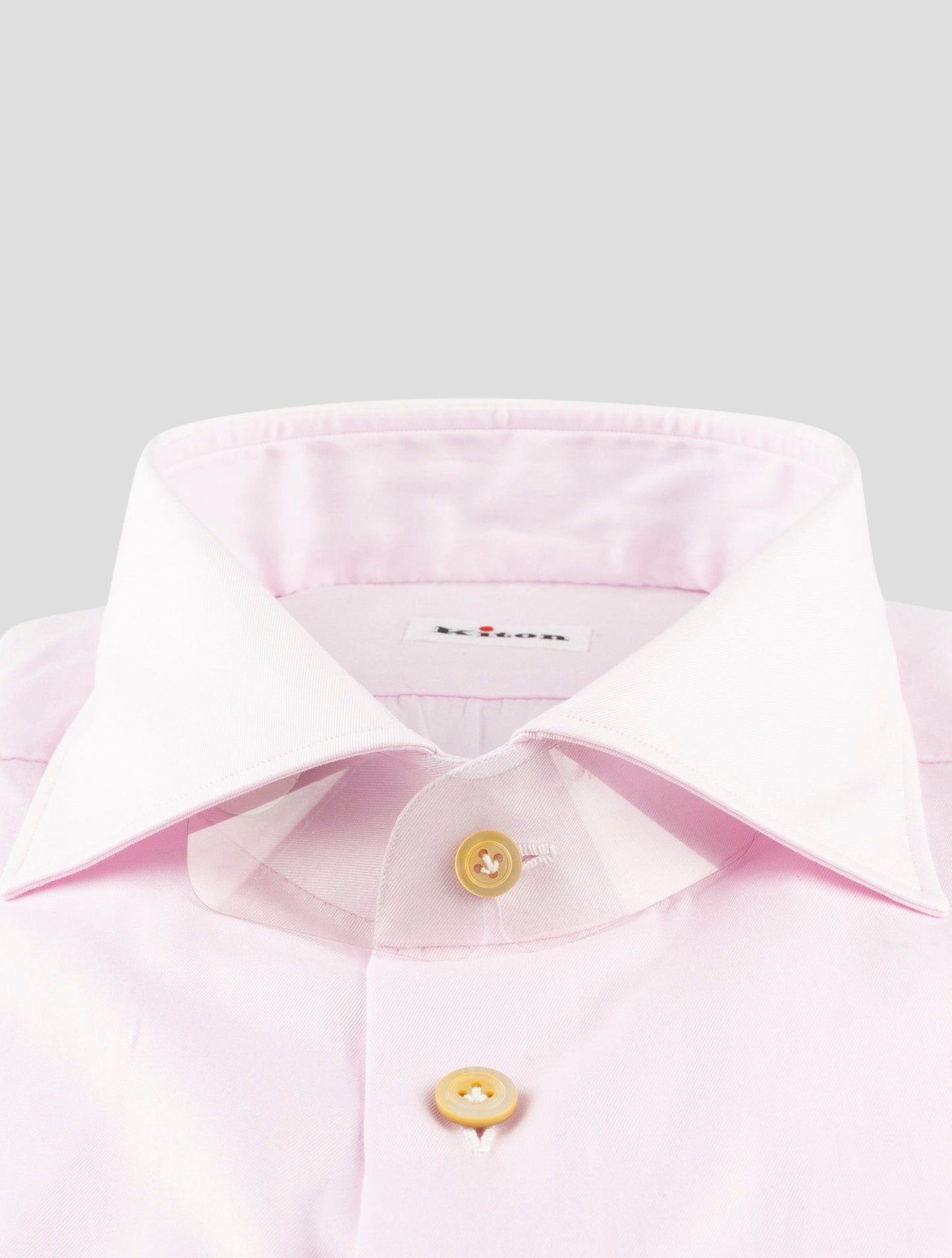 Kiton Pink Cotton Shirt