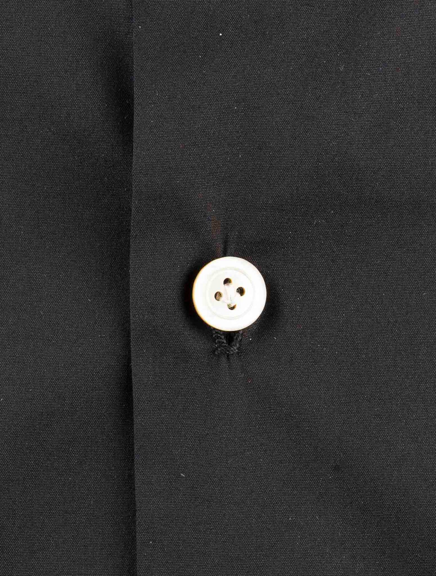 Kiton Black Cotton Pa Ea Shirt
