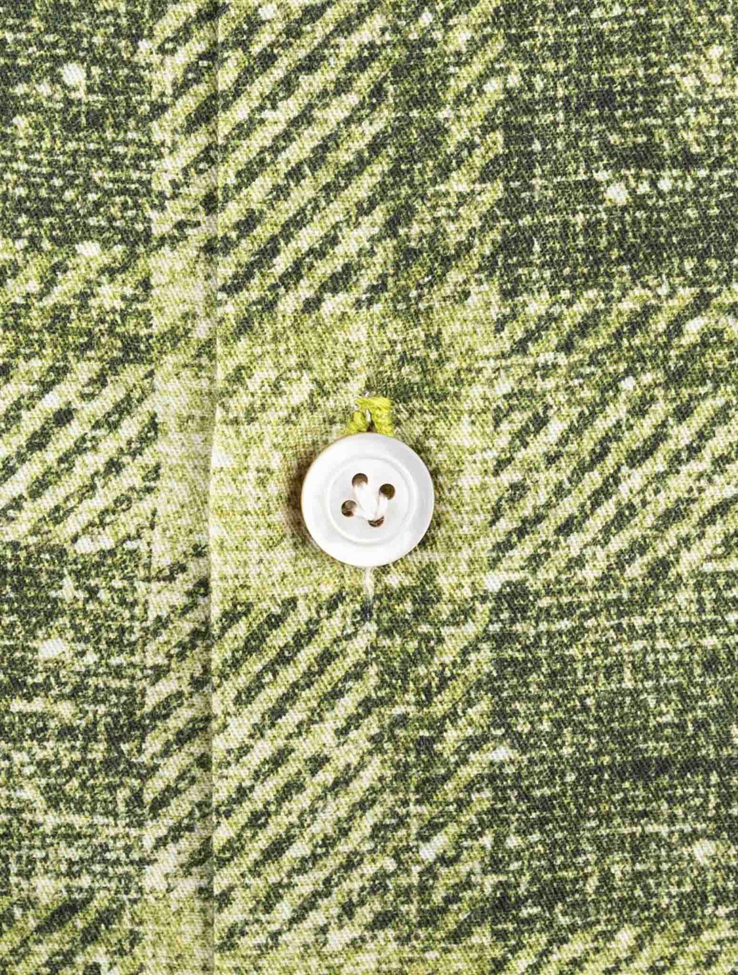 Kiton Green Cotton Shirt