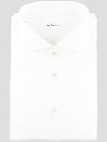 Kiton White Cotton Shirt