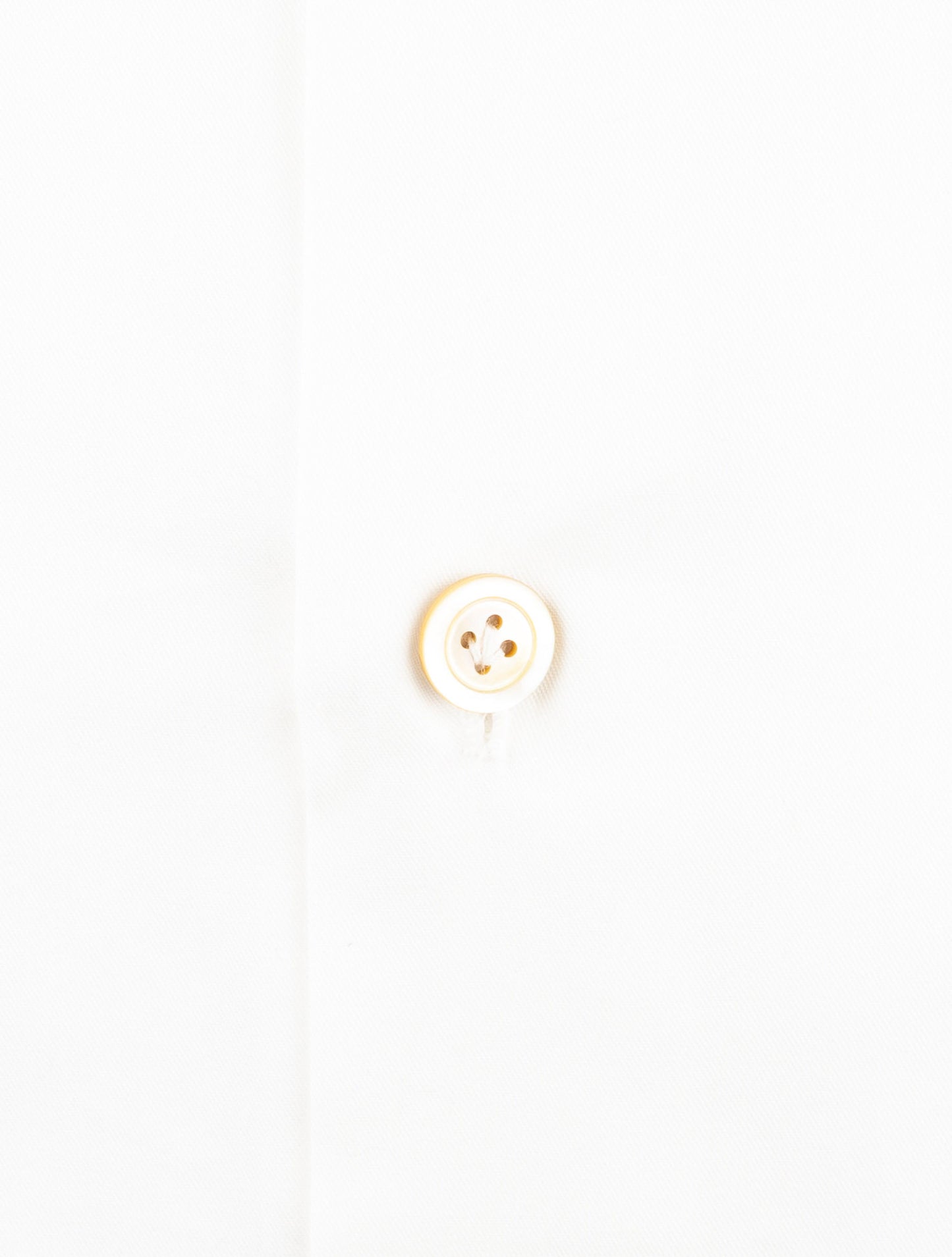 Kiton White Cotton Shirt