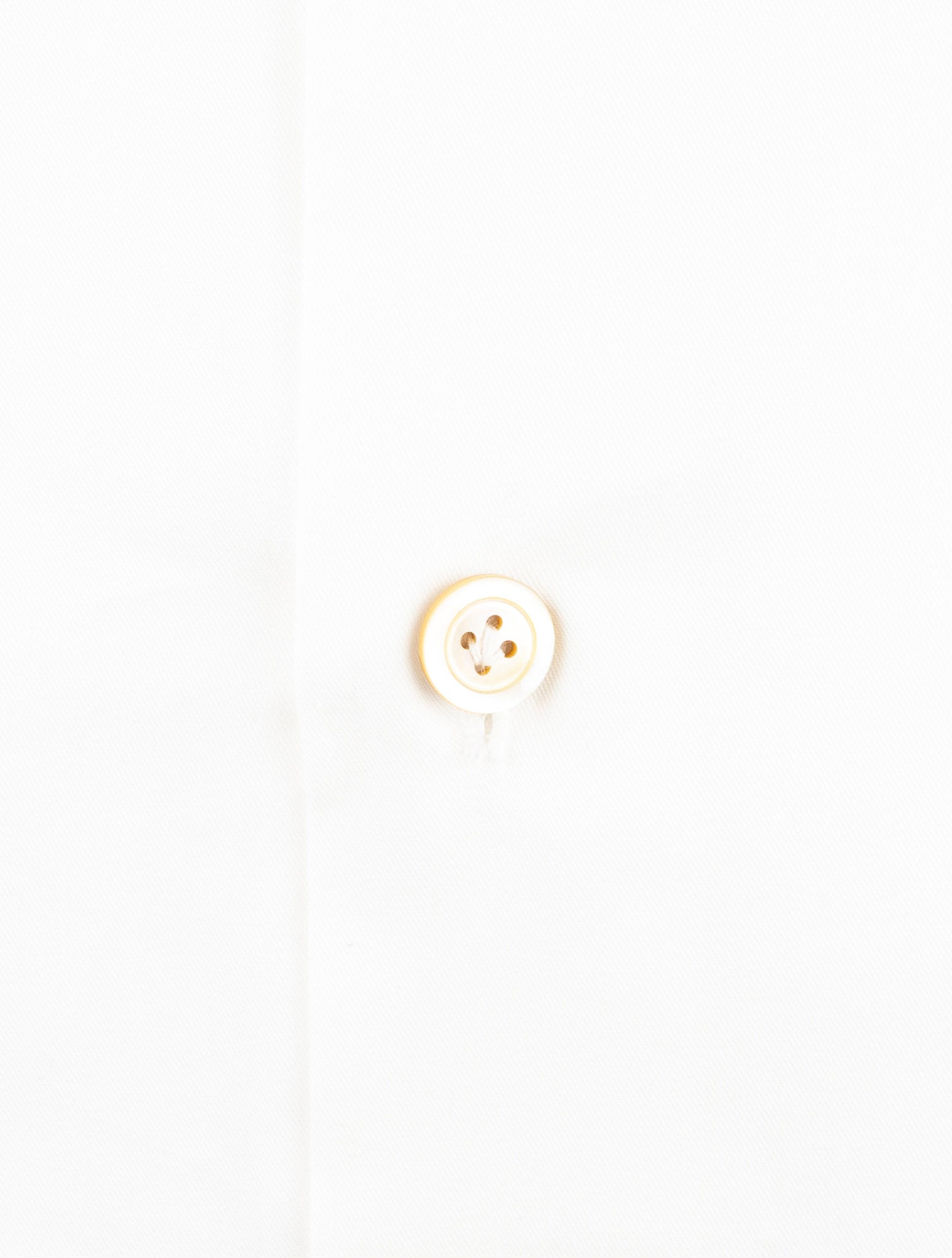 Kiton White Cotton Shirt