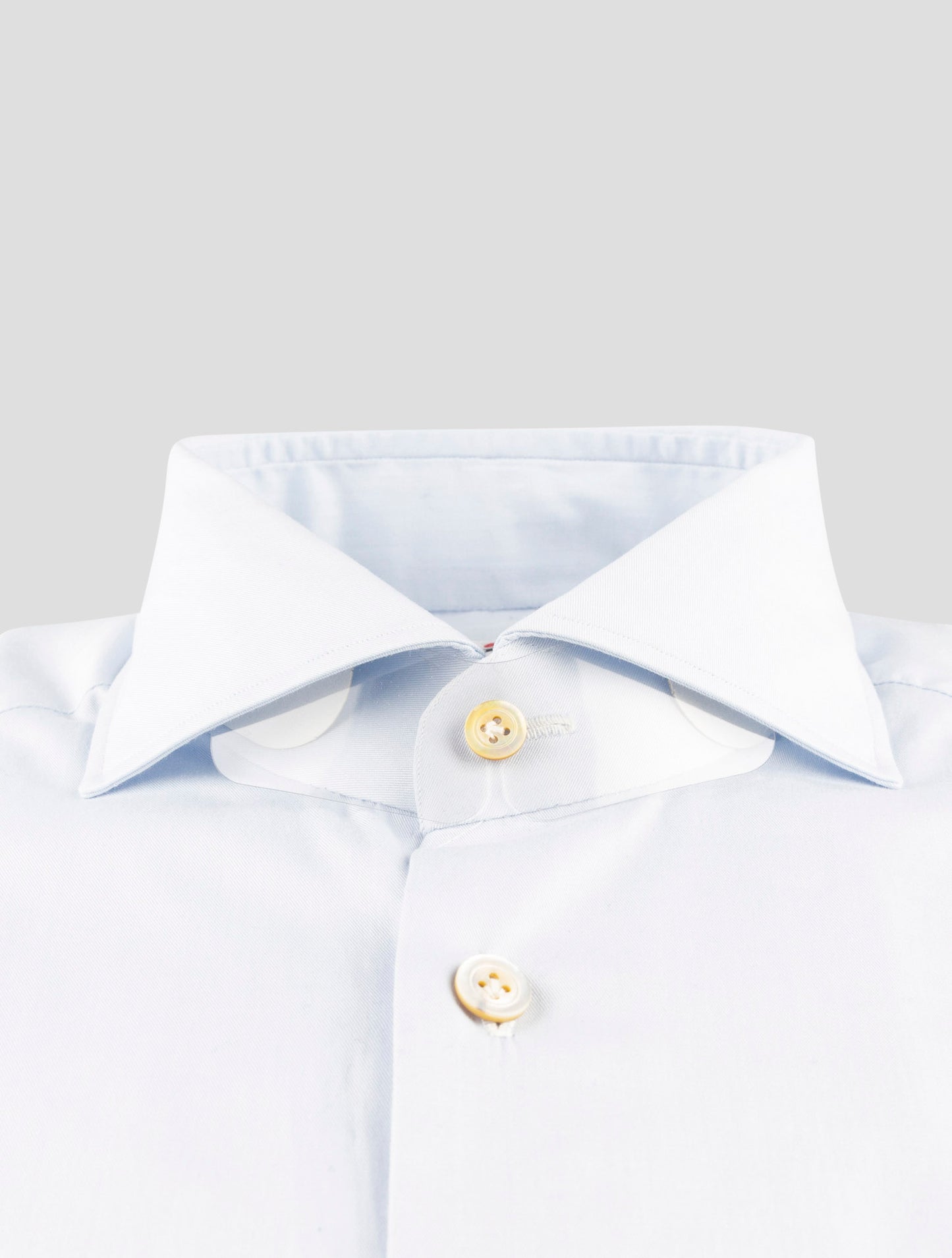 Kiton Light Blue Cotton Shirt