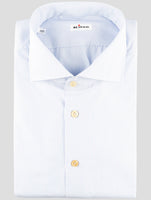 Kiton Light Blue Cotton Shirt