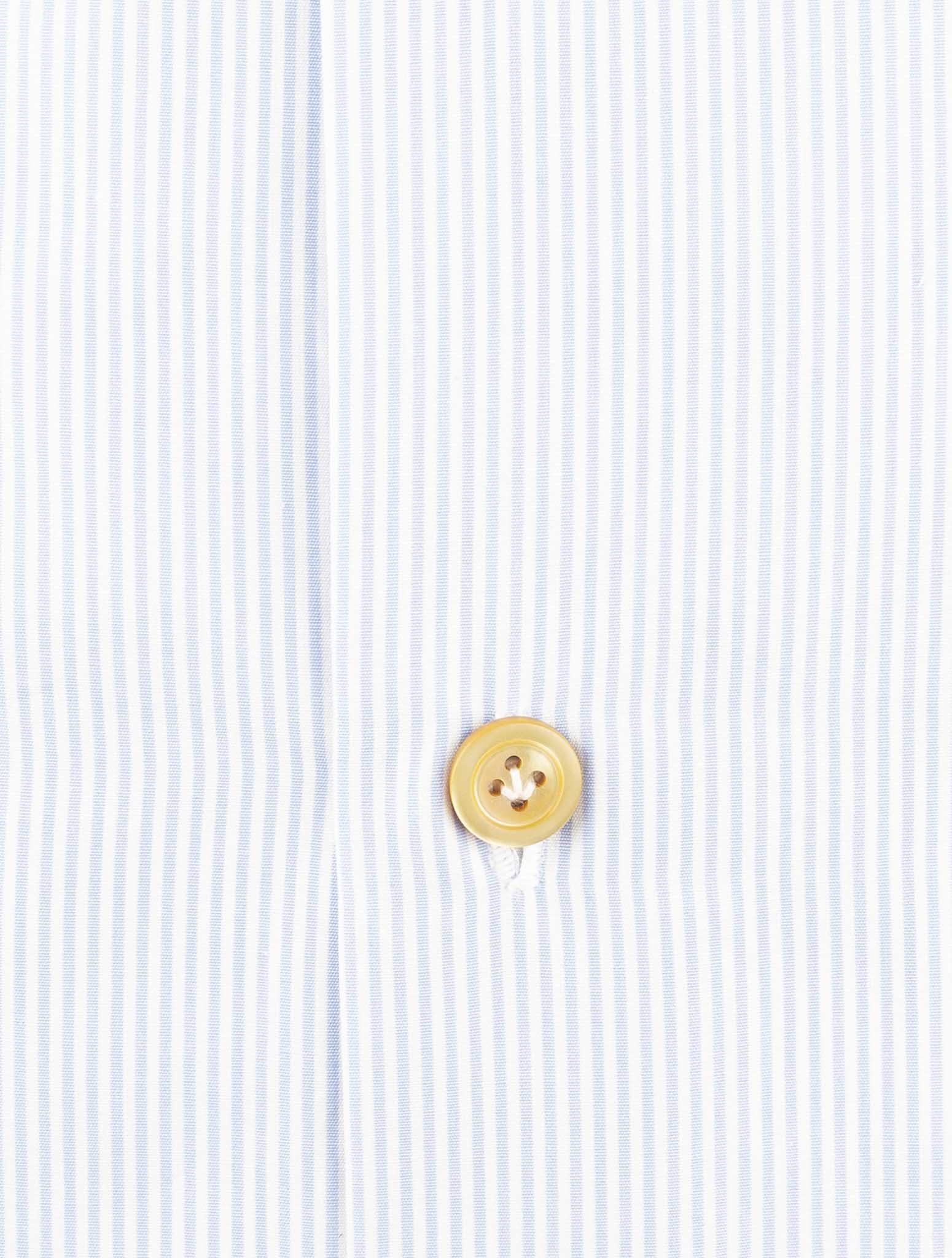 Kiton Light Blue Cotton Shirt