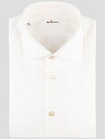 Kiton White Cotton Shirt