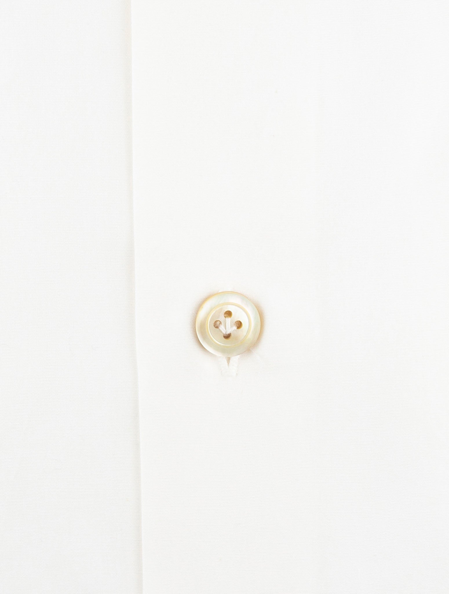 Kiton White Cotton Shirt