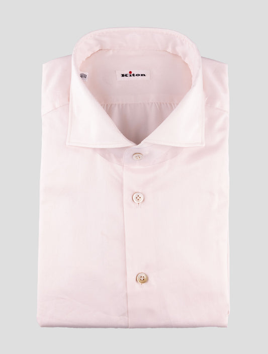 Kiton White Cotton Shirt