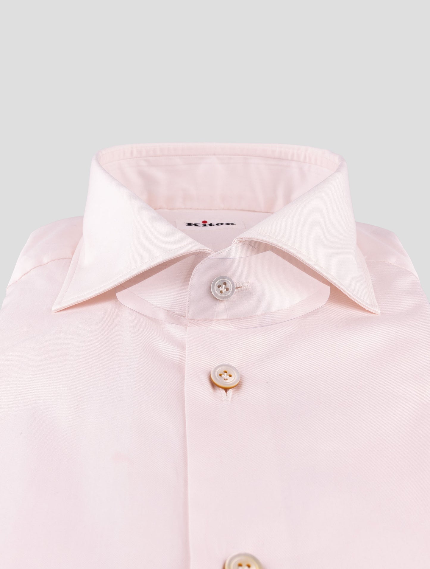 Kiton White Cotton Shirt