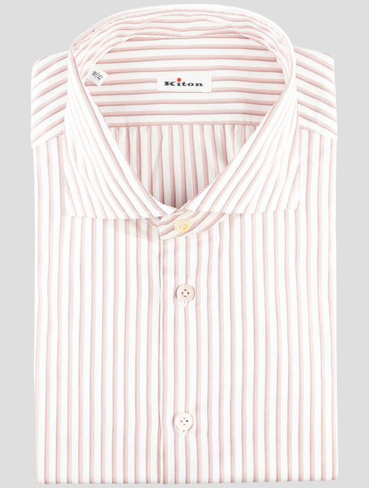 Kiton Multicolor Cotton Shirt