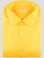 Kiton Yellow Cotton Shirt