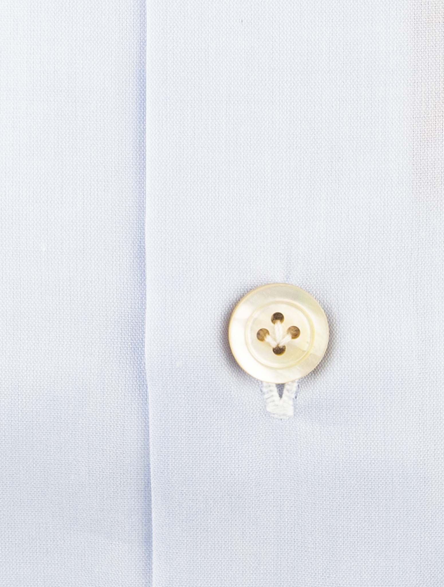 Kiton Light Blue Cotton Shirt