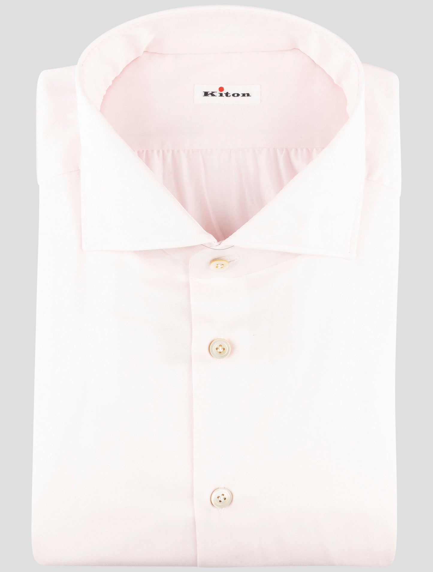 Kiton White Cotton Shirt