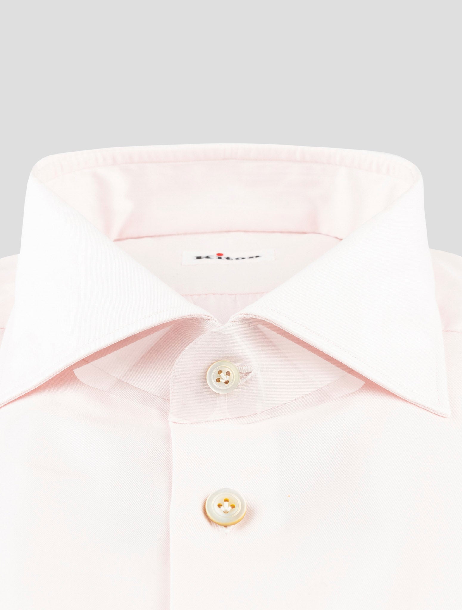 Kiton White Cotton Shirt