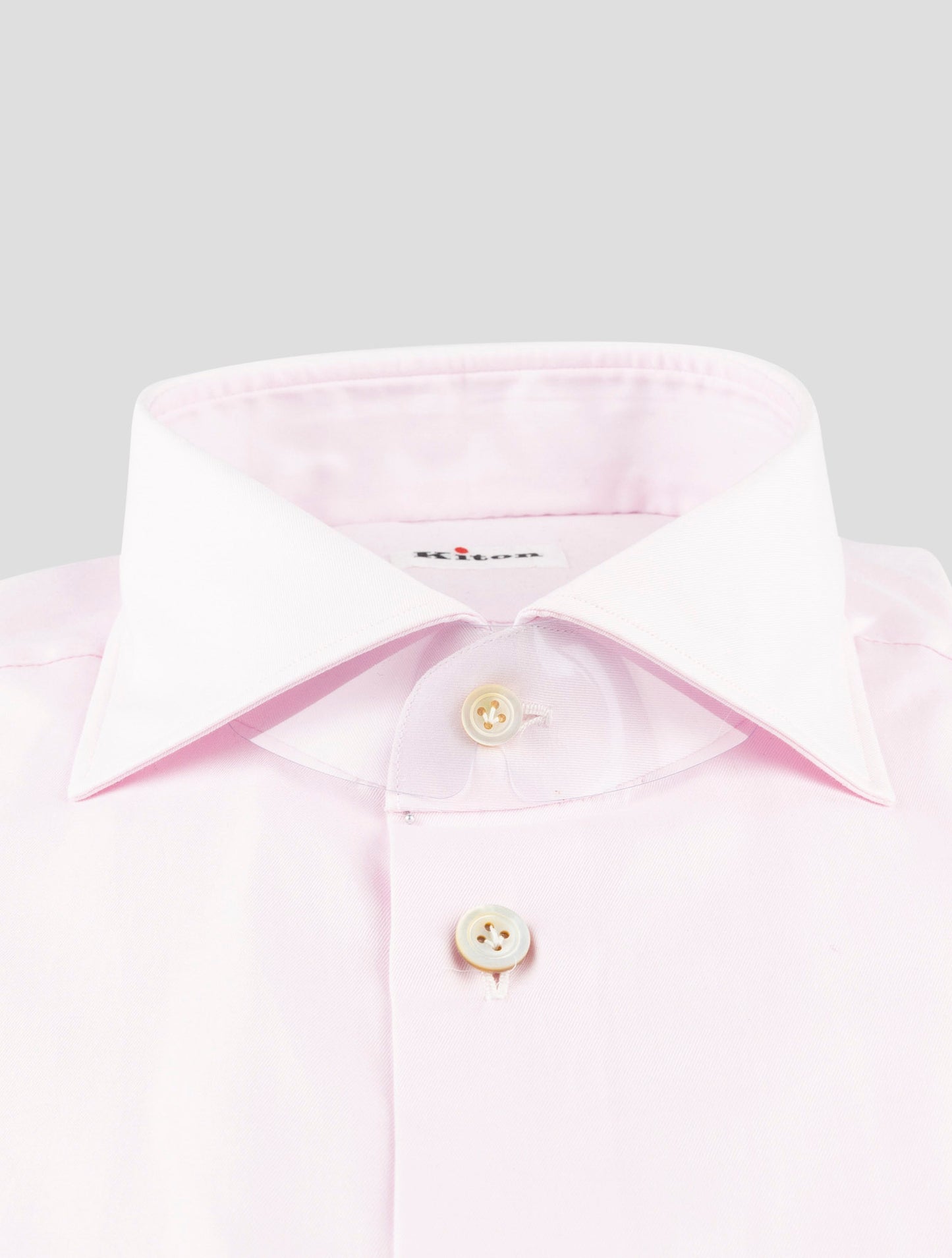 Kiton Pink Cotton Shirt