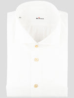 Kiton White Cotton Shirt