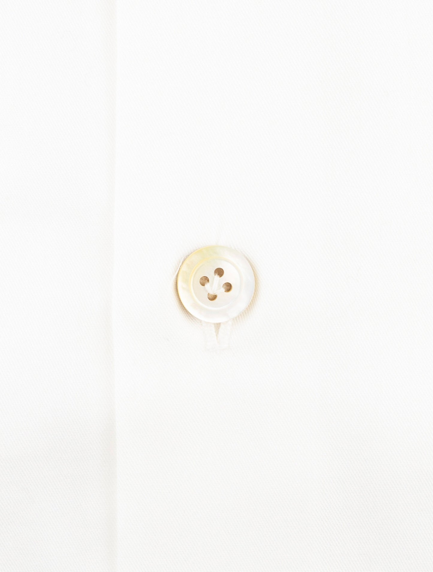 Kiton White Cotton Shirt