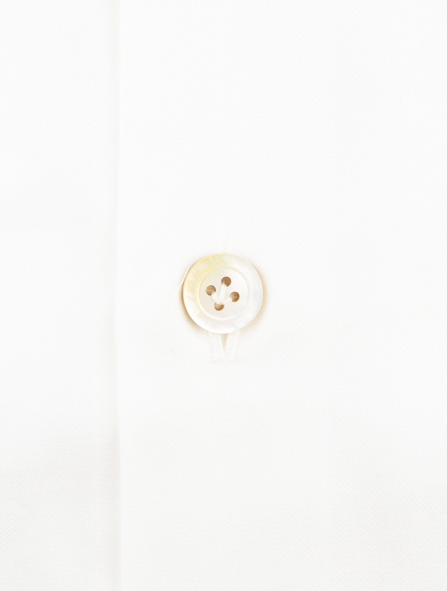 Kiton White Cotton Shirt