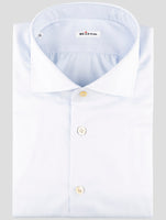 Kiton Light Blue Cotton Shirt