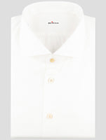 Kiton White Cotton Shirt