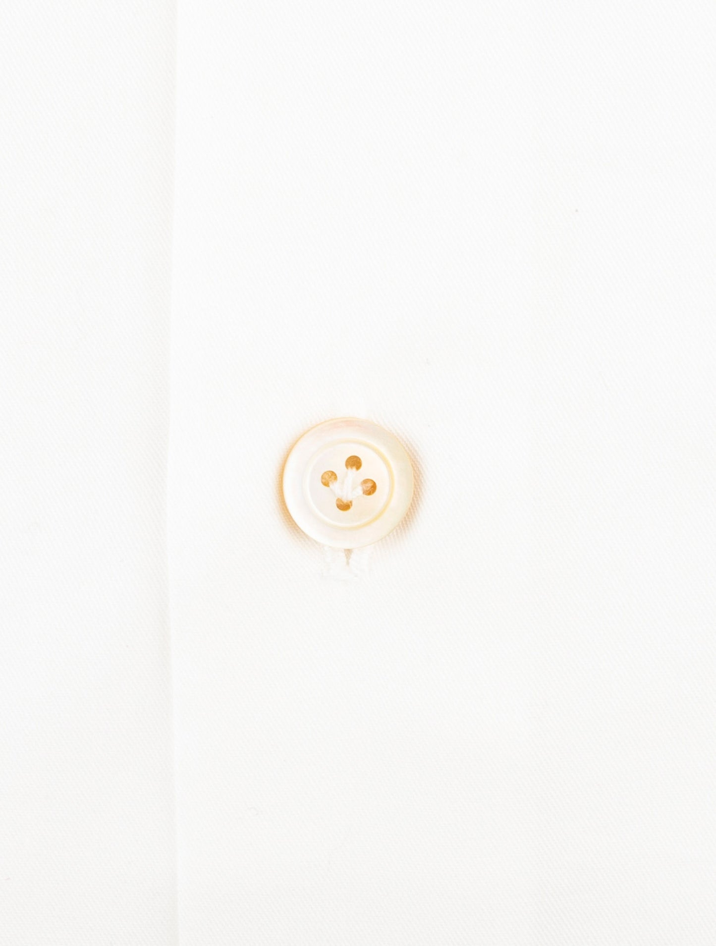 Kiton White Cotton Shirt
