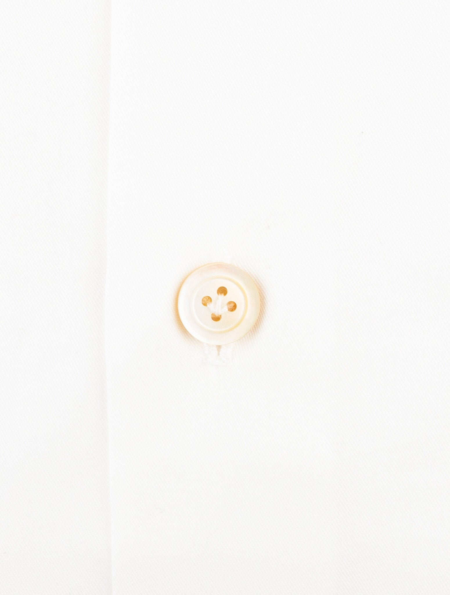 Kiton White Cotton Shirt