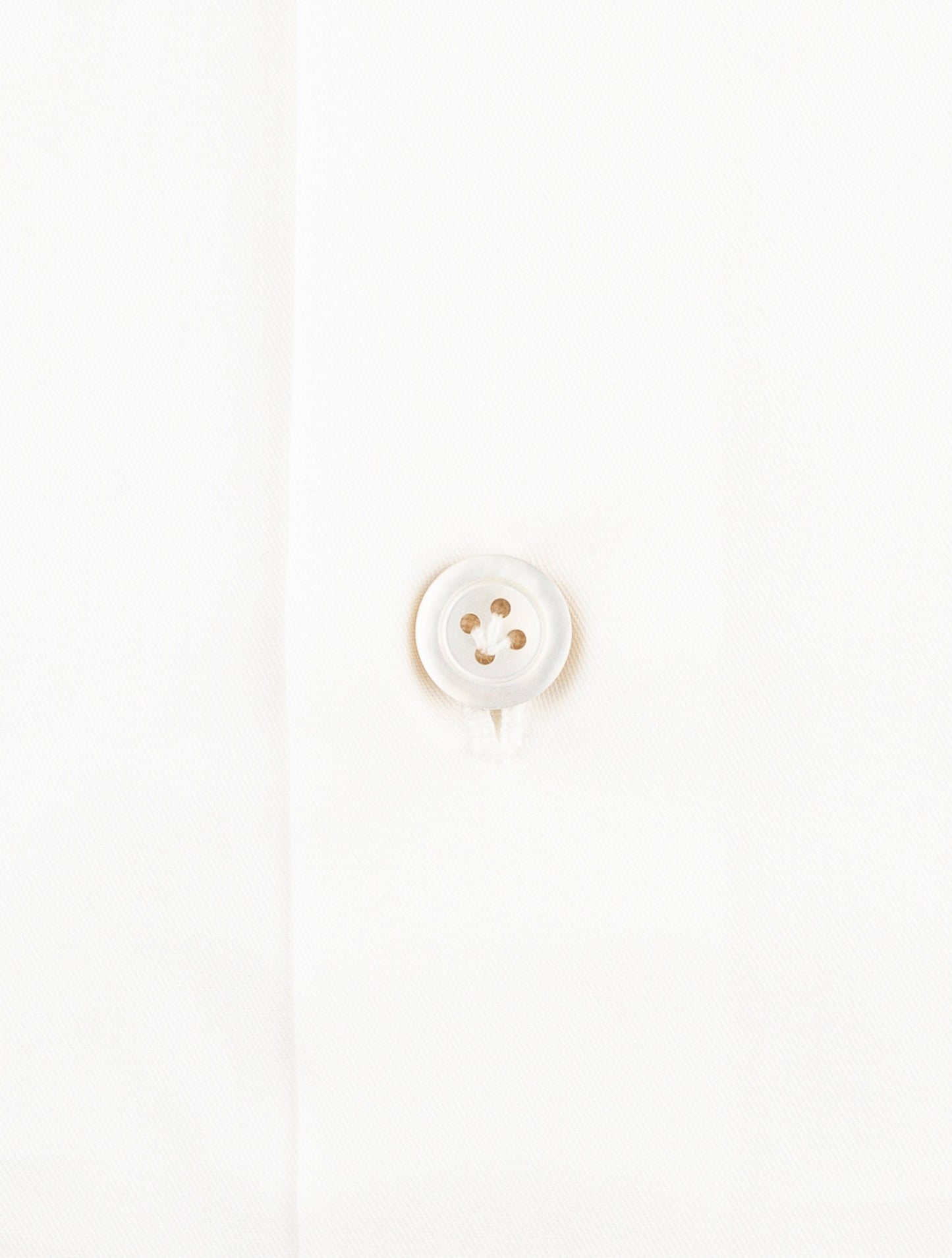 Kiton White Cotton Shirt
