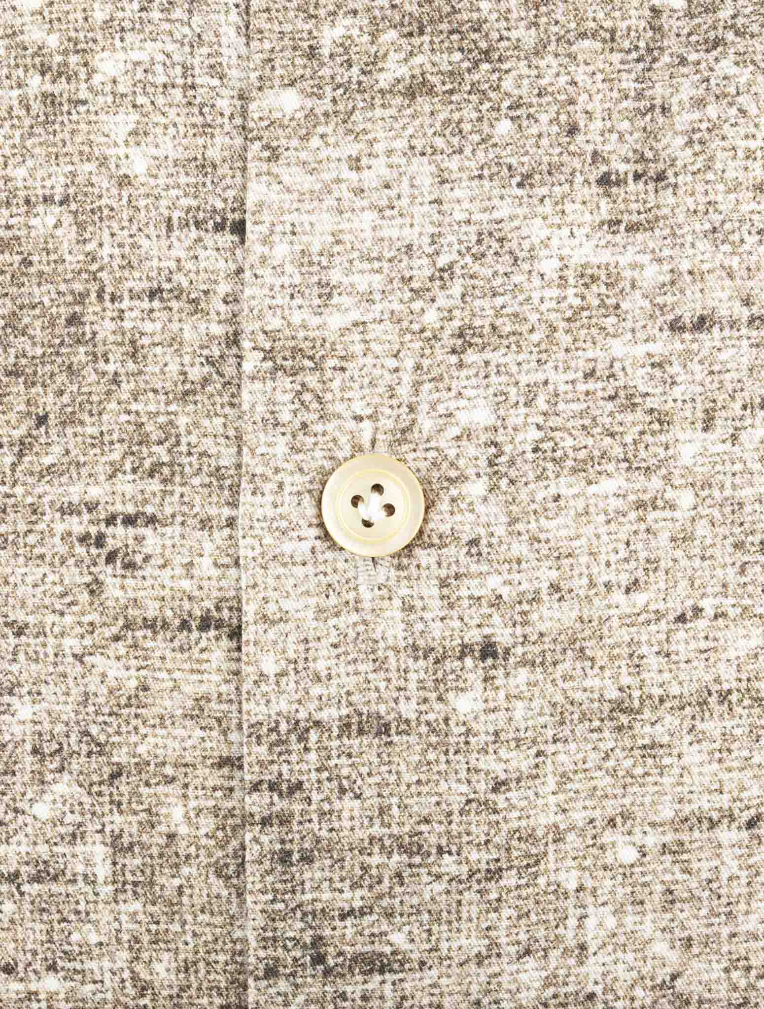 Kiton Green Cotton Shirt