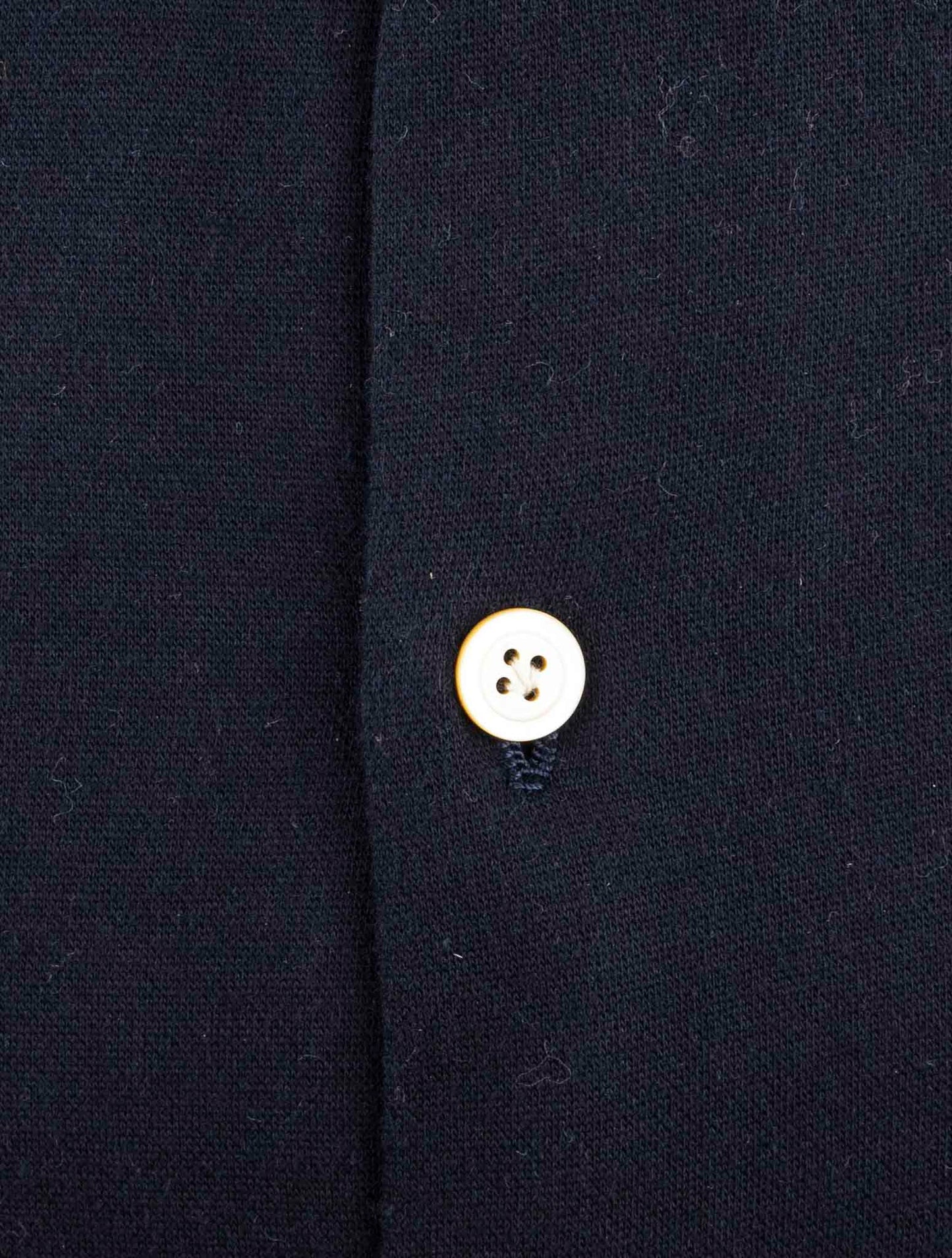 Kiton Black Cotton Cashmere Shirt