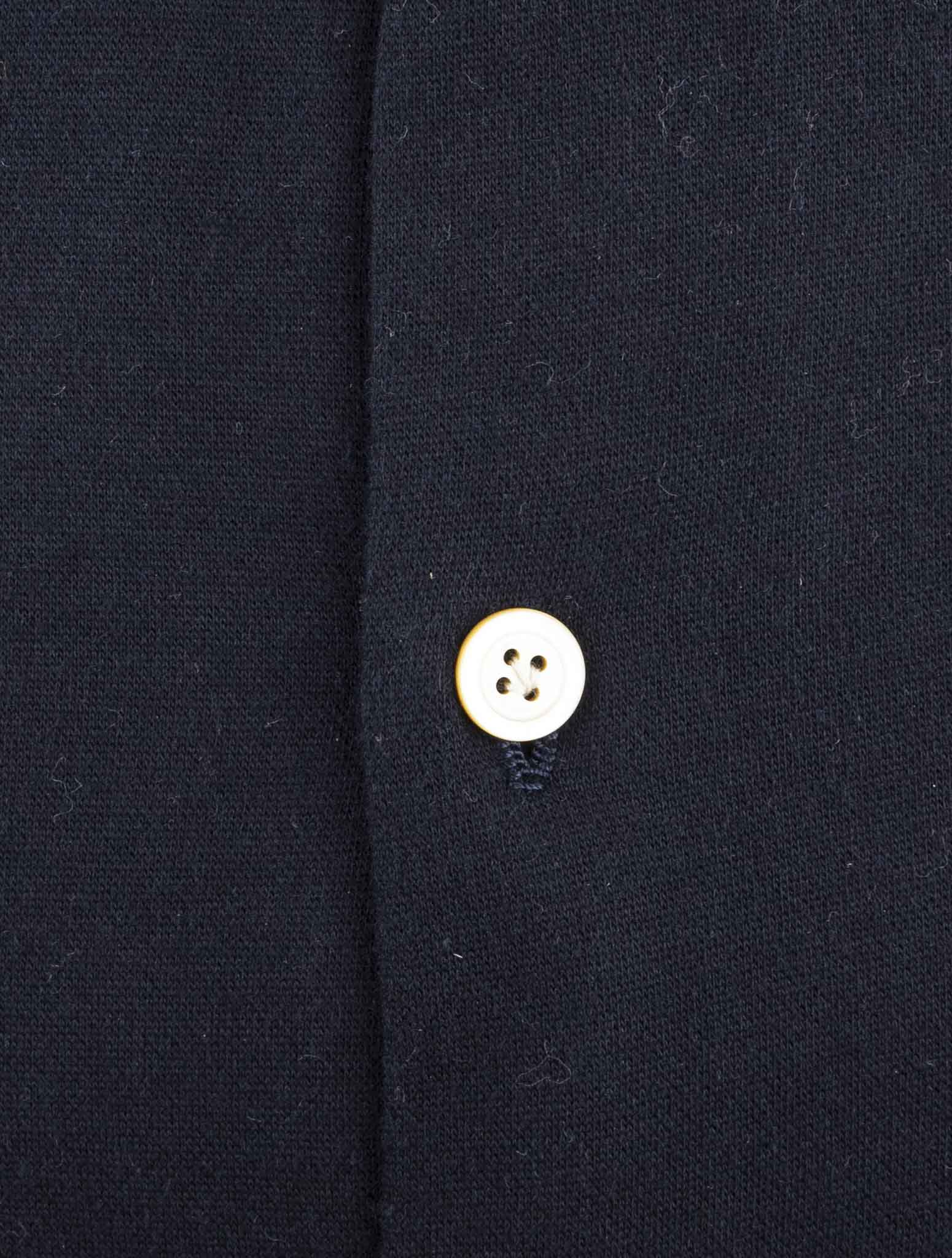 Kiton Black Cotton Cashmere Shirt