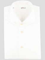 Kiton White Cotton Shirt