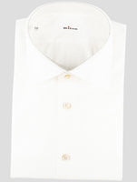 Kiton White Cotton Shirt