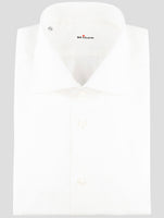 Kiton White Cotton Shirt
