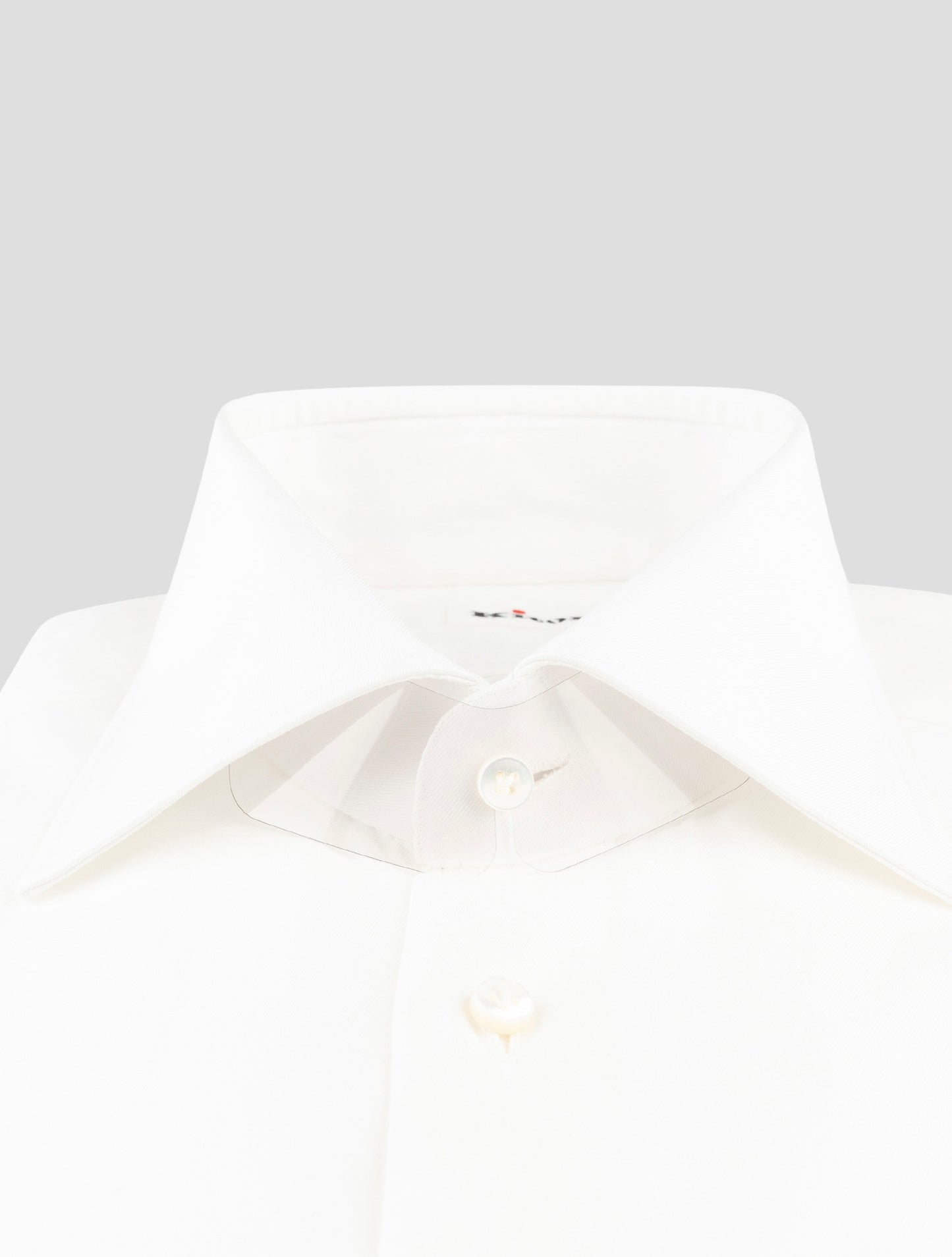 Kiton White Cotton Shirt
