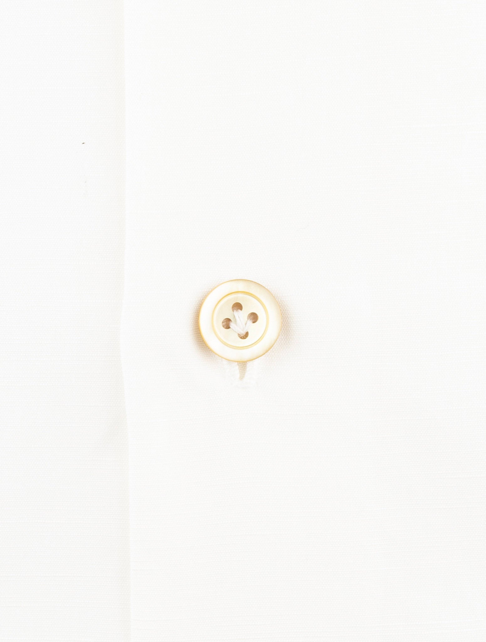 Kiton White Linen Shirt