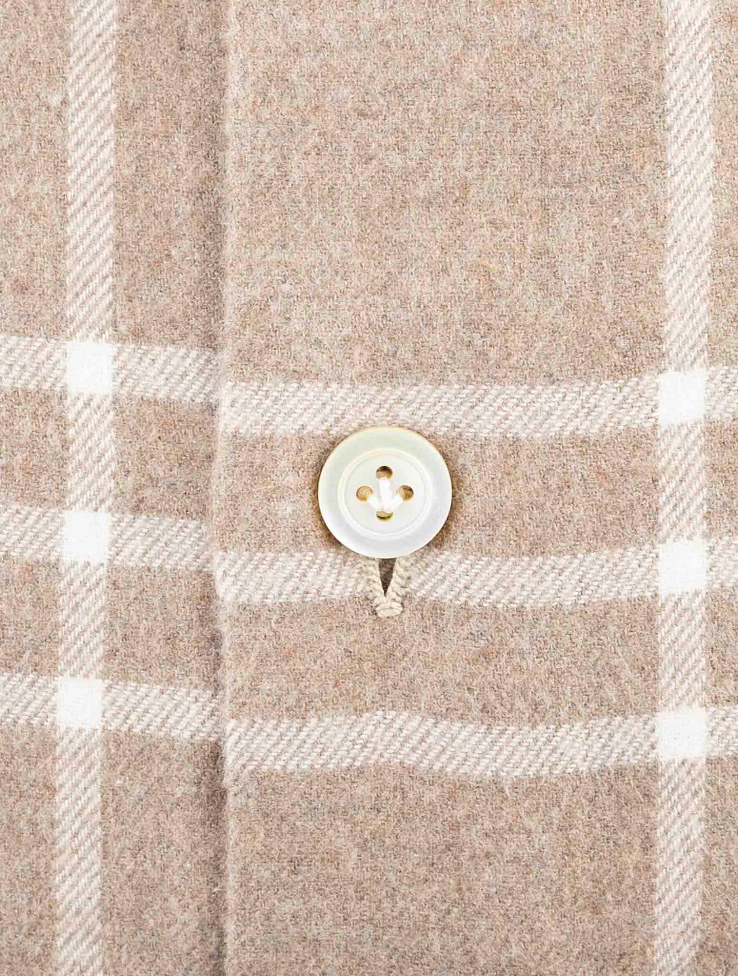 Kiton Brown Cotton Shirt