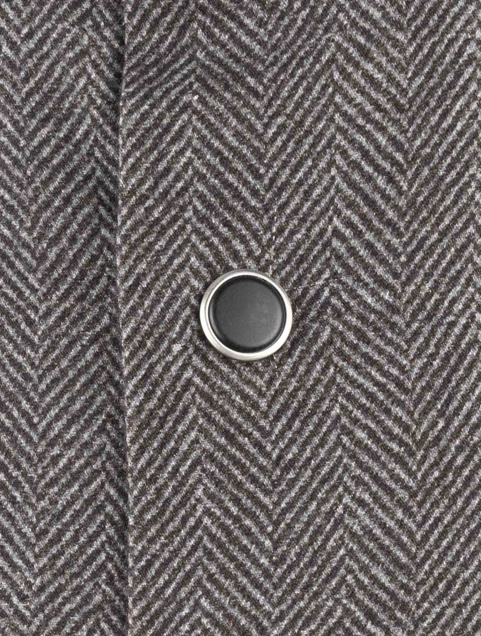 Kiton Dark Gray Cotton Shirt