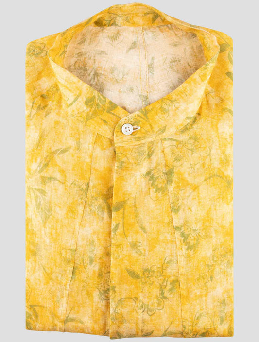 Kiton Multicolor Cotton Shirt
