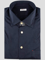 Kiton Black Cotton Shirt