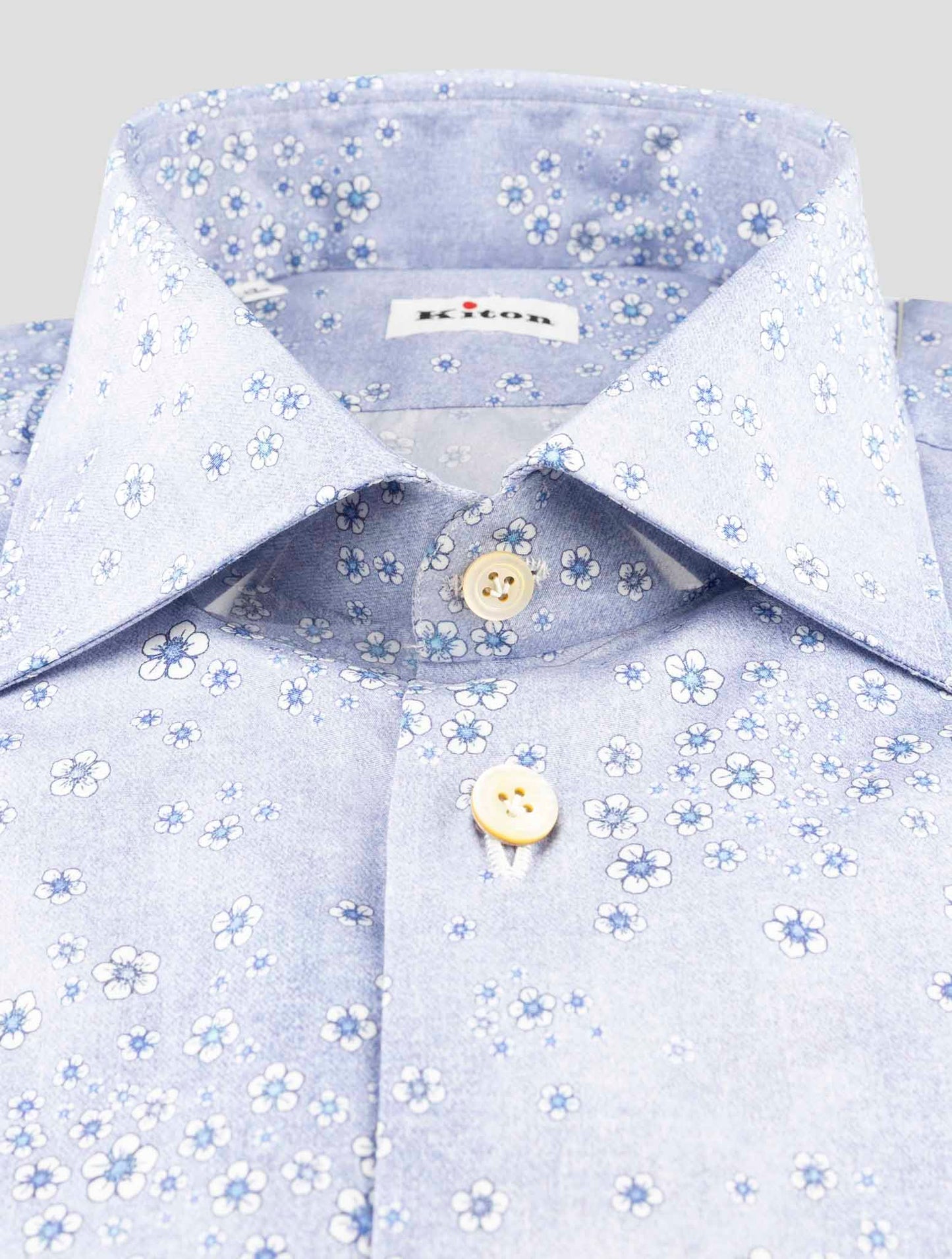 Kiton White Cotton Shirt