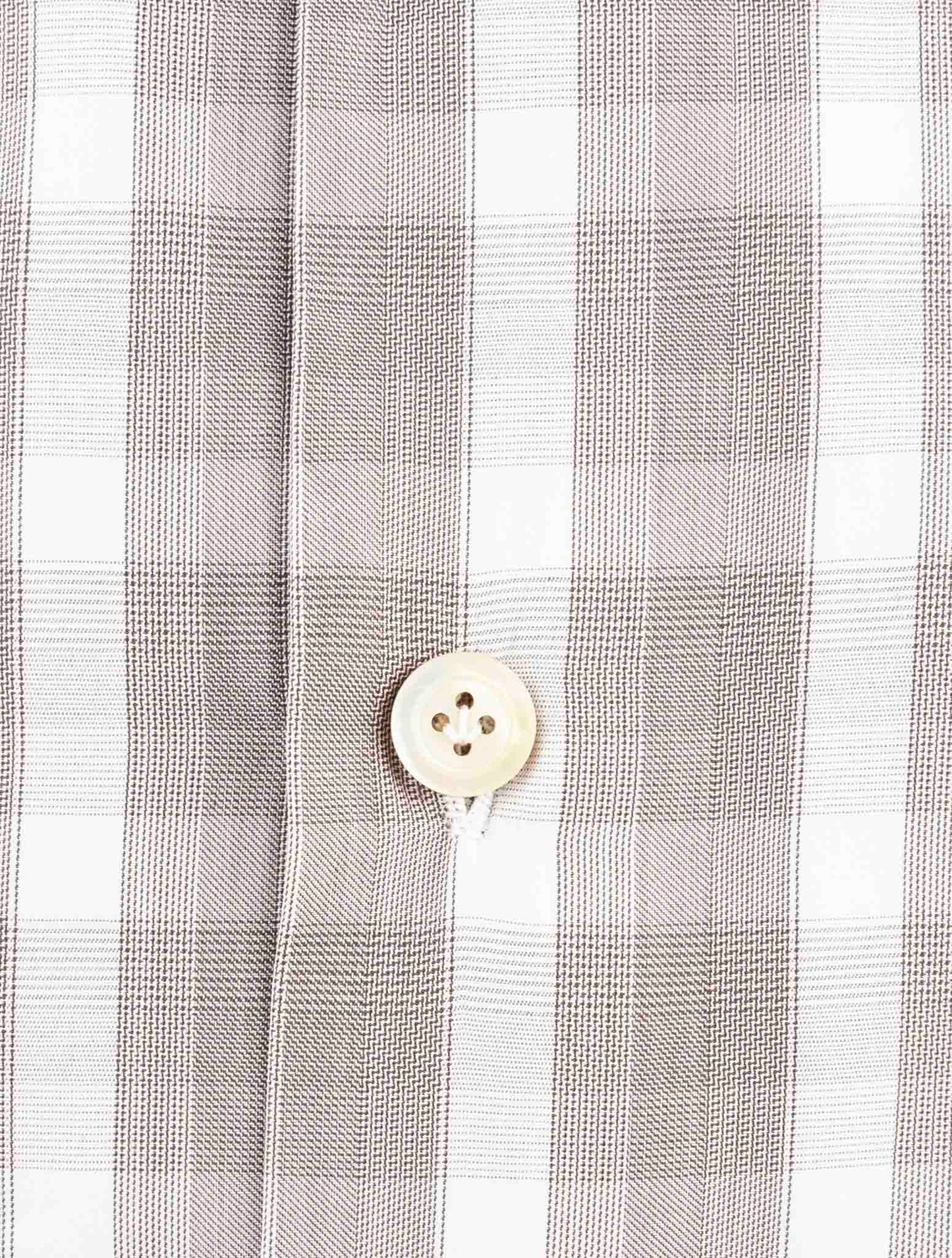Kiton Gray Cotton Shirt