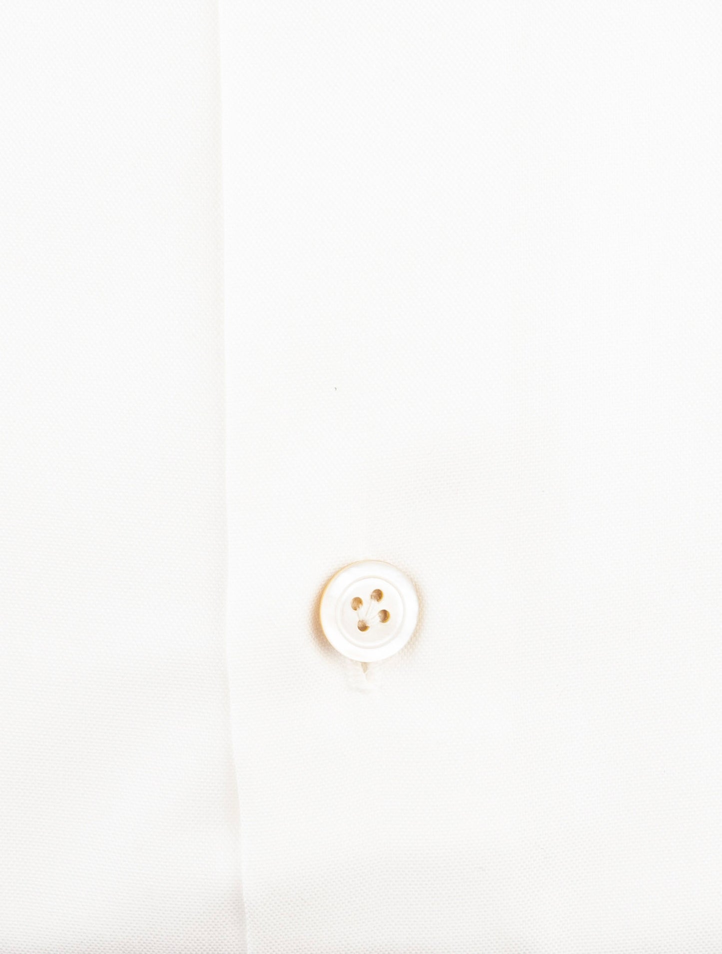 Kiton White Cotton Shirt